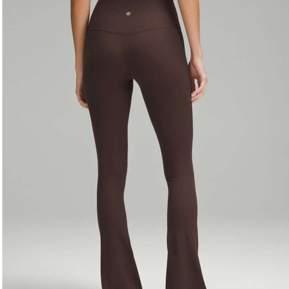 Lululemon Align Ribbed Mini-Flared Pant *Extra Short Espresso size 8 - Picture 1 of 6